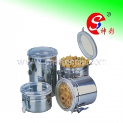 4PCS Stainless Steel Sealed Cans